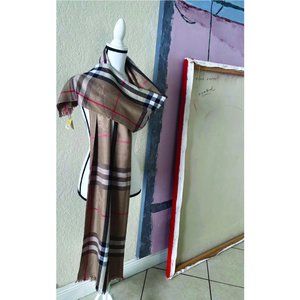 Burberry Beige Nova Check Scarf